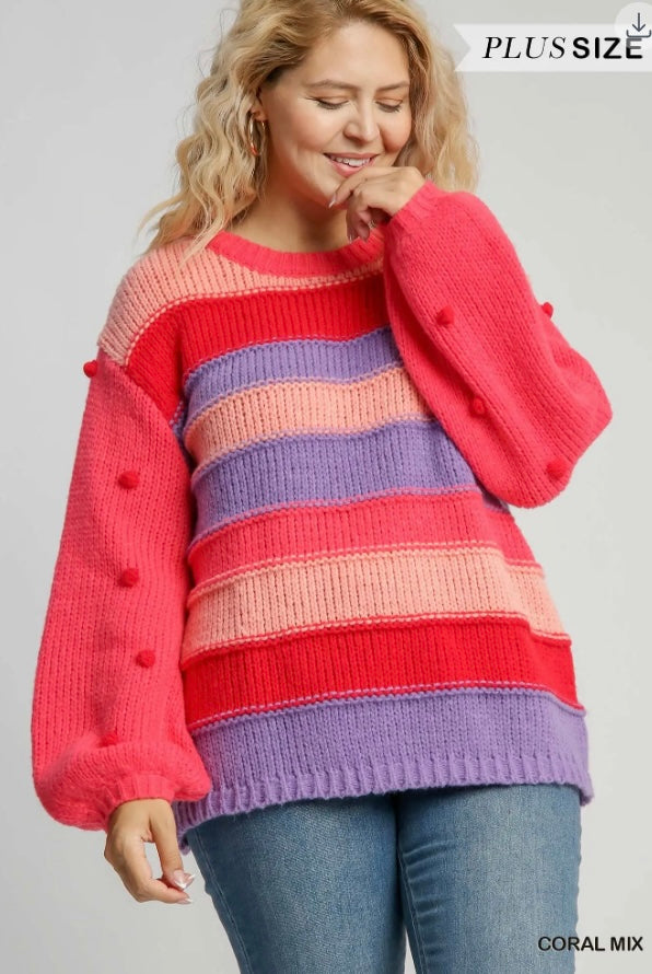Swirl Candy sweater