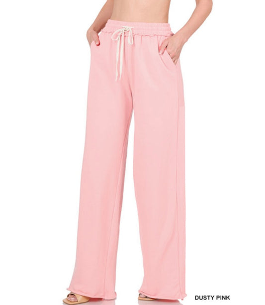 Kimberly Flare Joggers Dusty Pink
