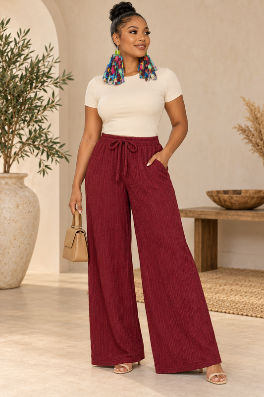 Wine down Pants