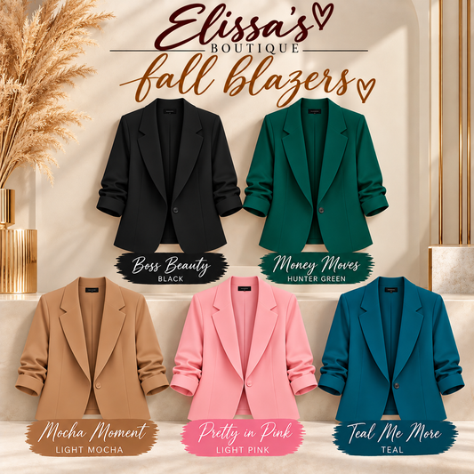 The Beauty in Motion Blazer