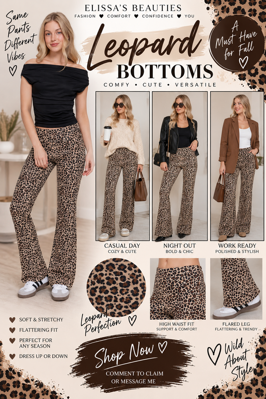 Wild Side Yoga Pants