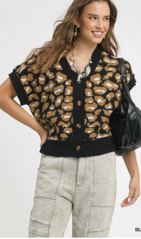 Spotted tribe vest