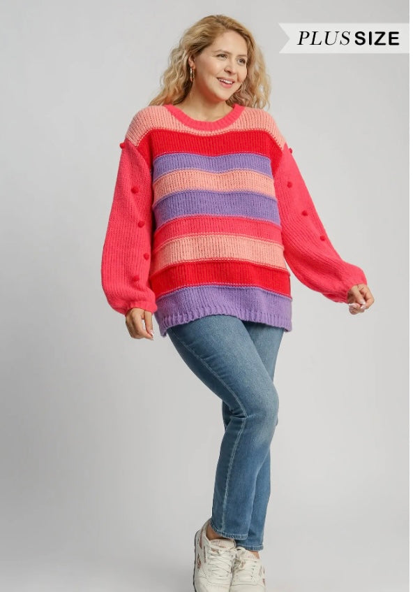 Swirl Candy sweater
