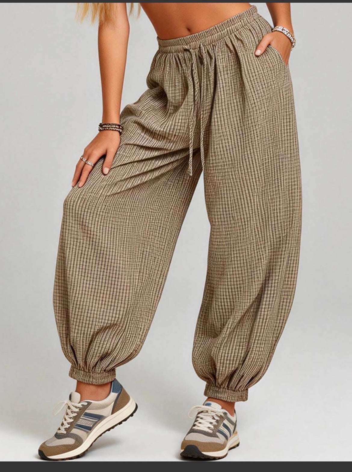 Plaid About You pants