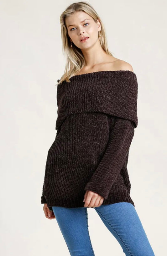 Chelsea- chocolate sweater