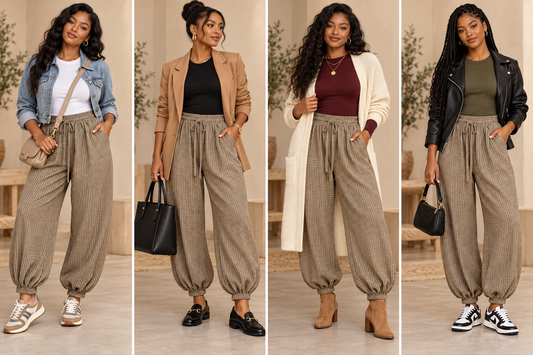 Plaid About You pants
